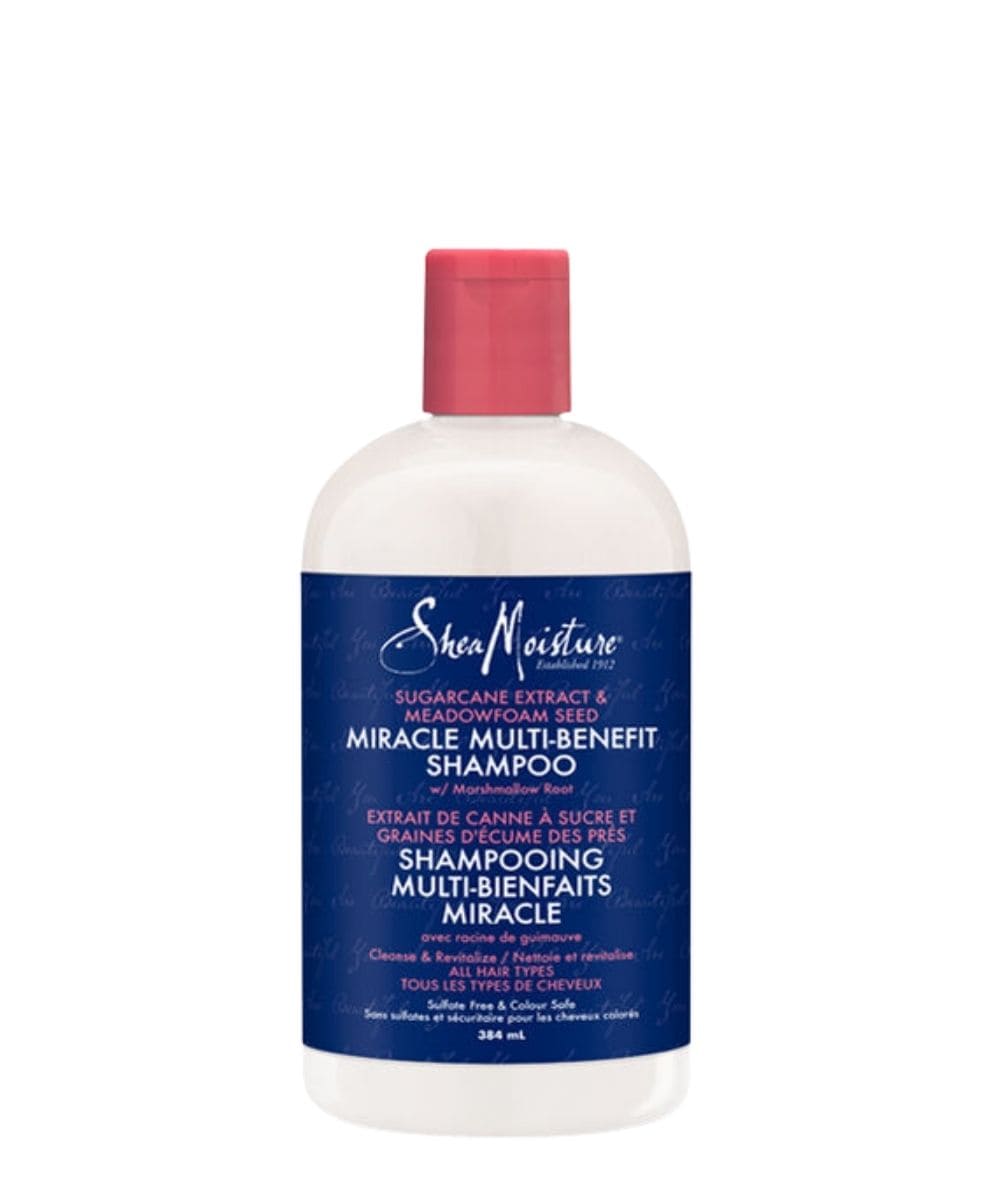 SheaMoisture Sugarcane Extract&Meadowfoam Seed Silicone Free Shampoo 384Ml