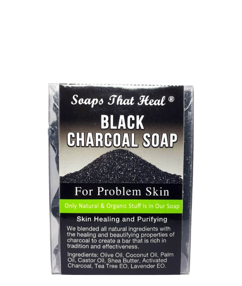 Soaps That Heal[BLACK CHARCOAL], SKIN CARE - Cloré Beauty