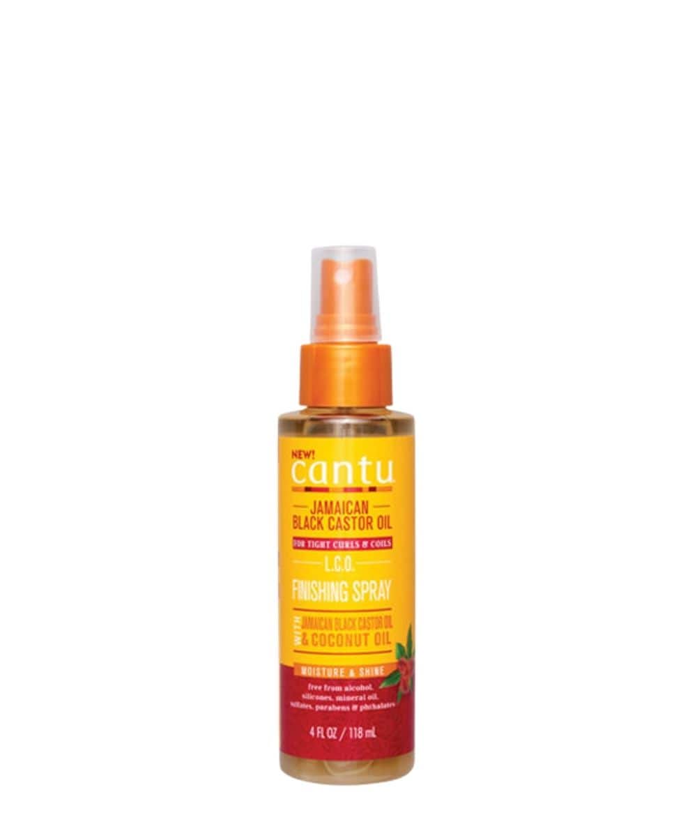 Cantu Jamaican Black Castor Oil Collection Finishing Spray 4Oz