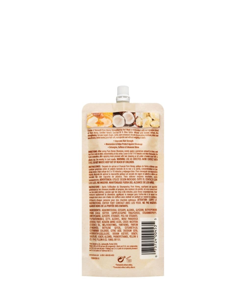 Creme Of Nature Pure Honey Hair Mask [Banana] 3.4Oz, HAIR CARE - Cloré Beauty