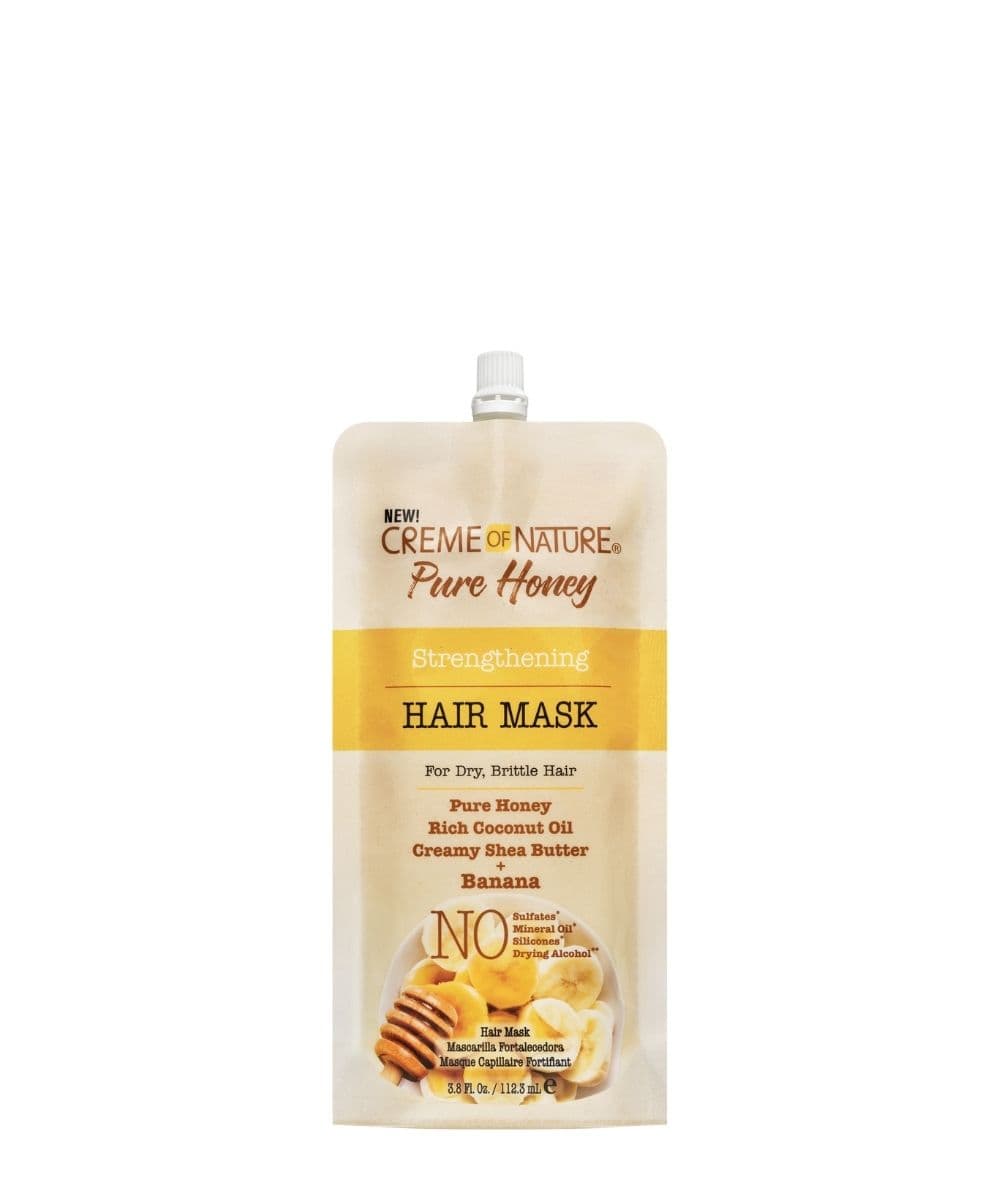 Creme Of Nature Pure Honey Hair Mask [Banana] 3.4Oz, HAIR CARE - Cloré Beauty