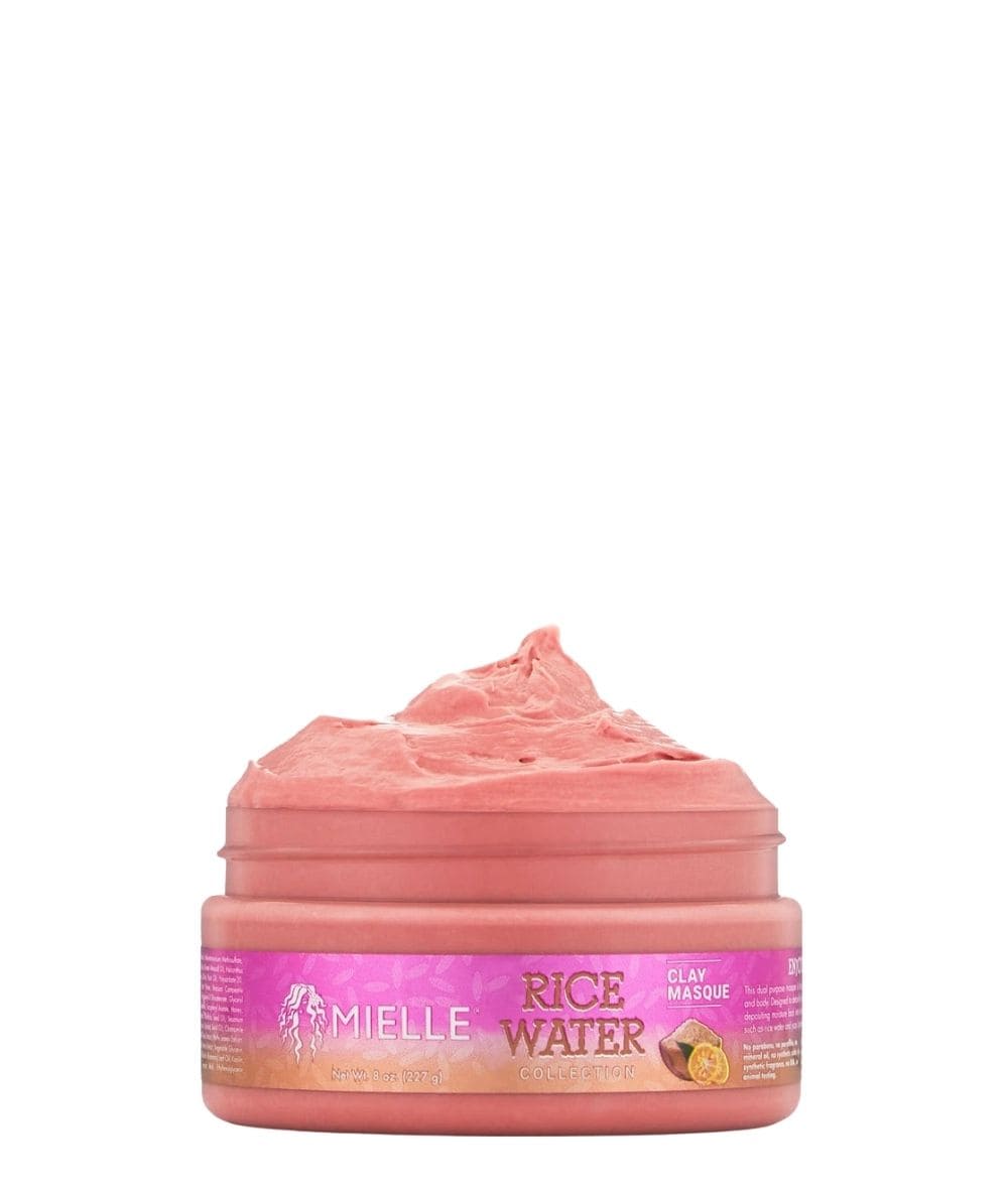 Mielle Rice Water Collection Clay Mask 8Oz, HAIR CARE - Cloré Beauty