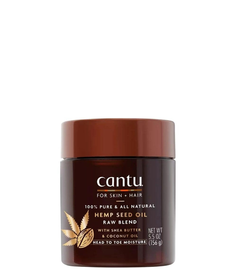 Cantu Skin Therapy 100% Pure & All Natural Raw Blend Hemp Seed Oil 5.5Oz