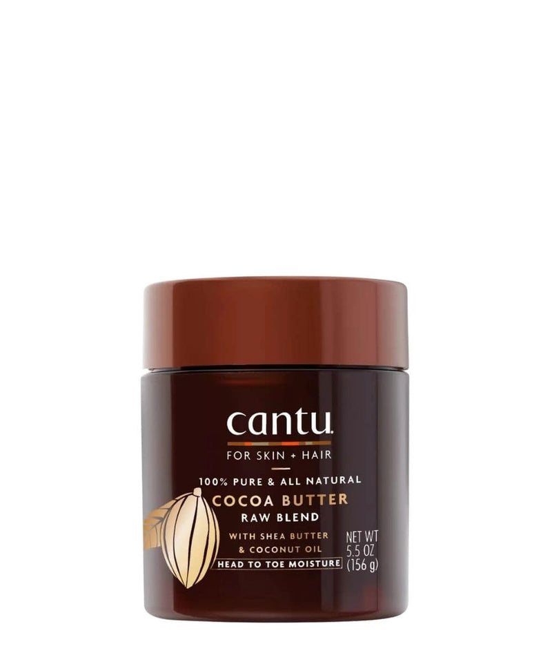 Cantu Skin Therapy 100% Pure & All Natural Raw Blend Cocoa Butter 5.5Oz
