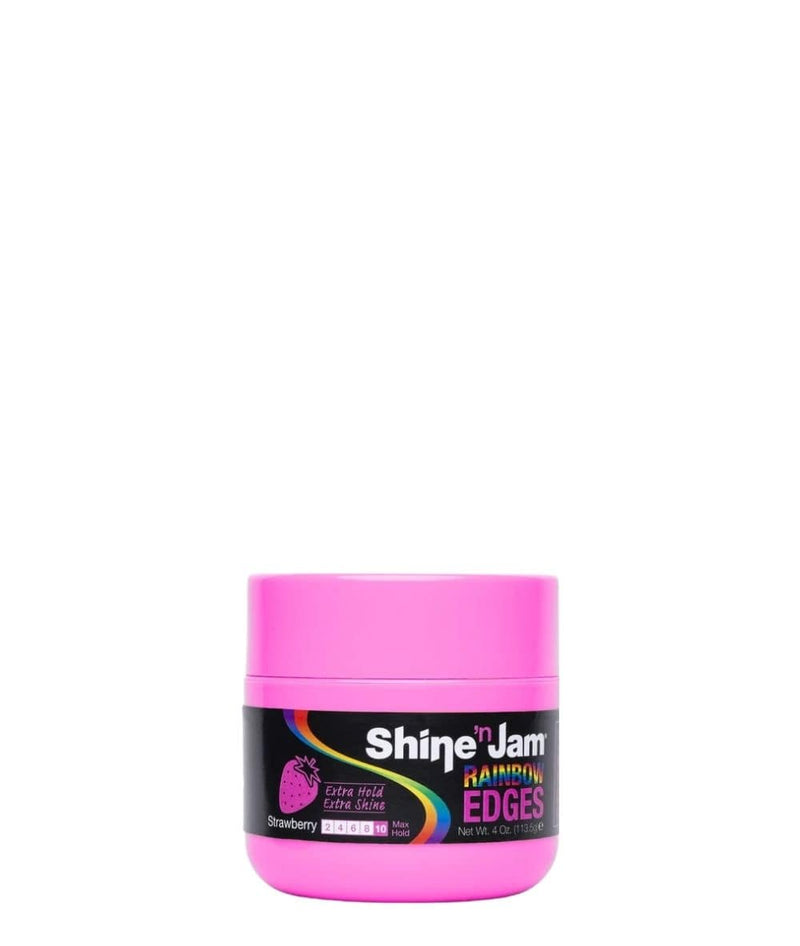 Ampro Shine N Jam Extra Hold Rainbow Edge [Strawberry] 4Oz