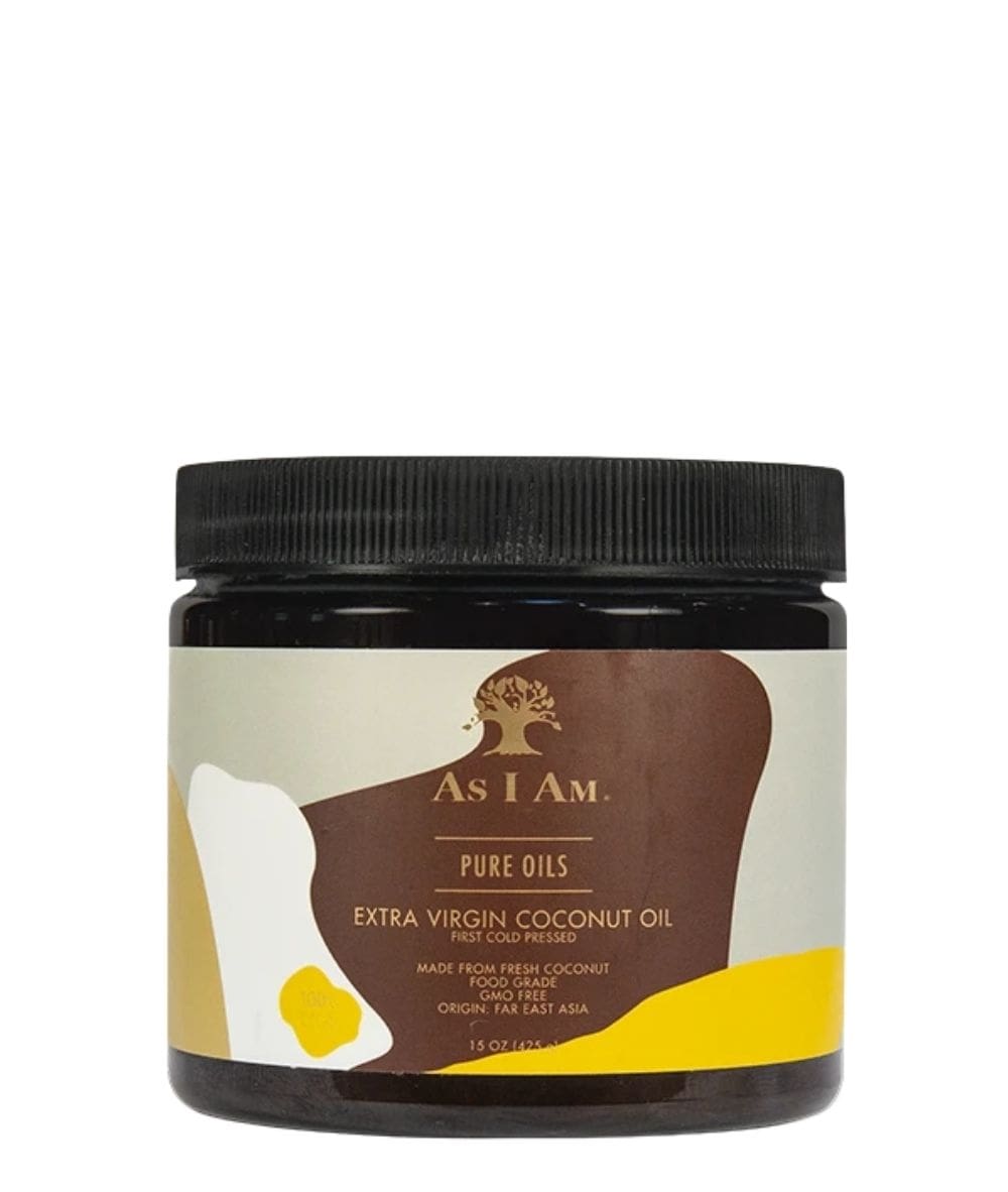 As I Am Pure Oils Extra Virgin Coconut Oil 15Oz