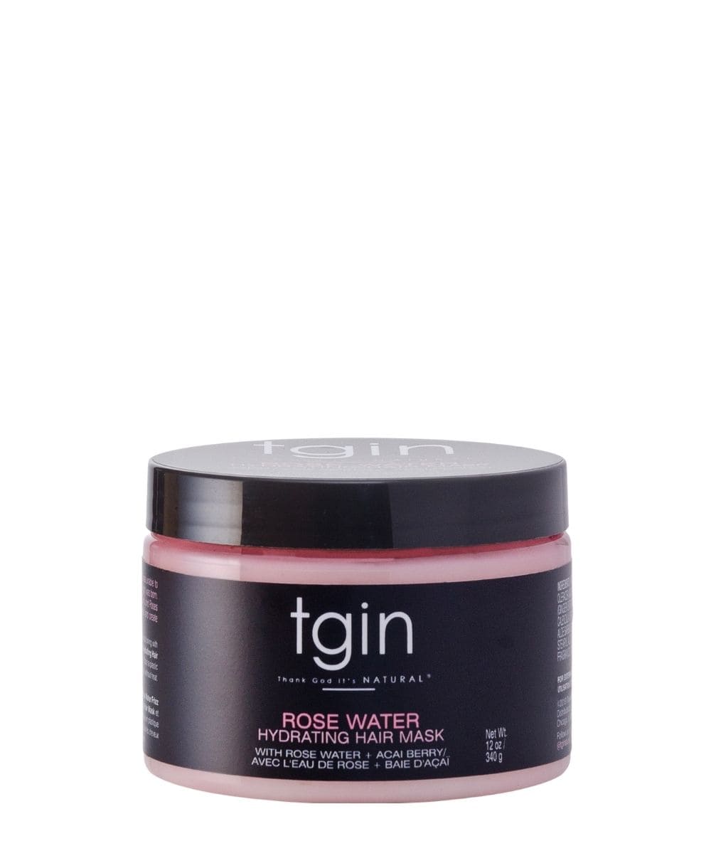 Tgin Rose Water Hydrating Hair Mask 12Oz, HAIR CARE - Cloré Beauty