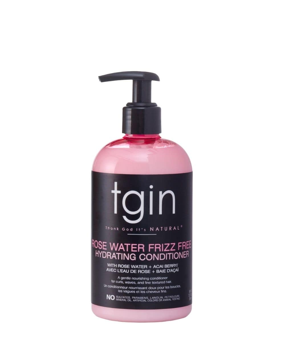 Tgin Rose Water Frizz Free Hydrating Conditioner 13Oz, HAIR CARE - Cloré Beauty