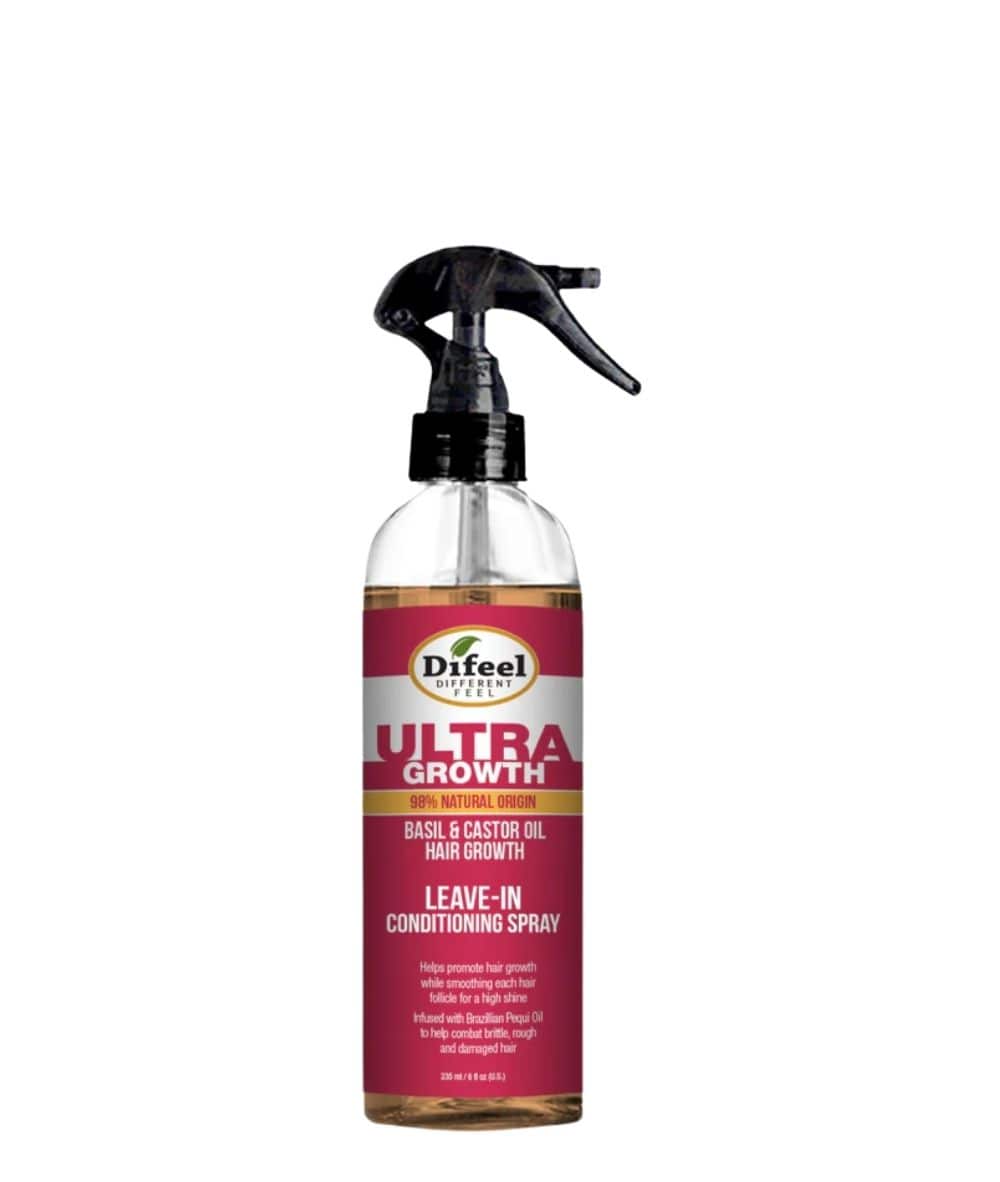 Difeel Ultra Growth Basil Castor Leave In Conditioner 6Oz, Hair Care - Cloré Beauty