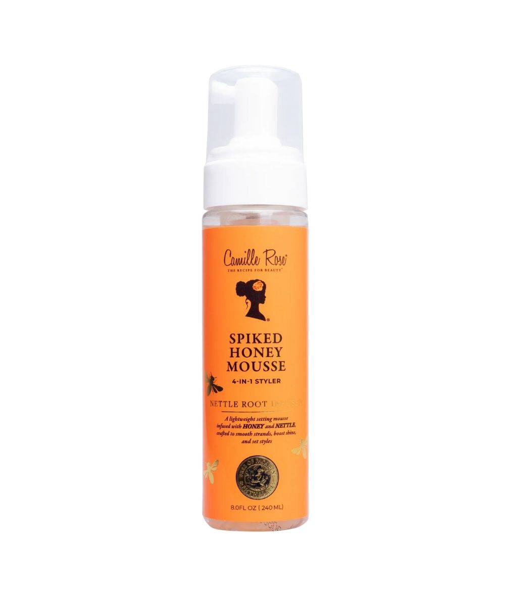 Camille Rose Spiked Honey Mousse 4-In-1-Styler 8oz, Hair Care - Cloré Beauty