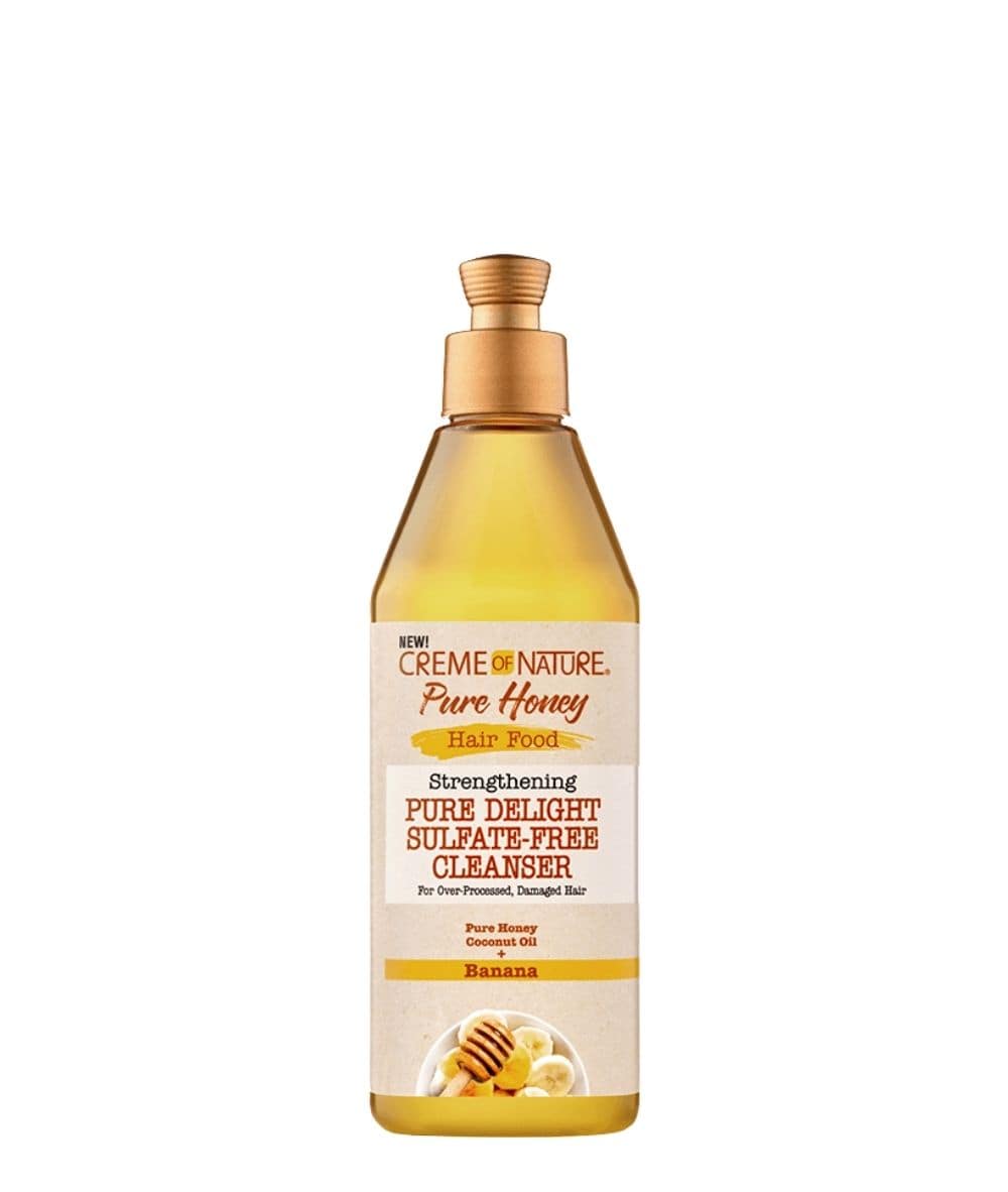 Creme Of Nature Pure Honey Hair Food Banana Pure Delight Sulfate Free Cleanser 1