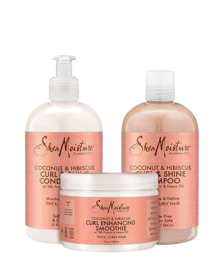 SheaMoisture Coconut & Hibiscus Curl Defining Hair Kit