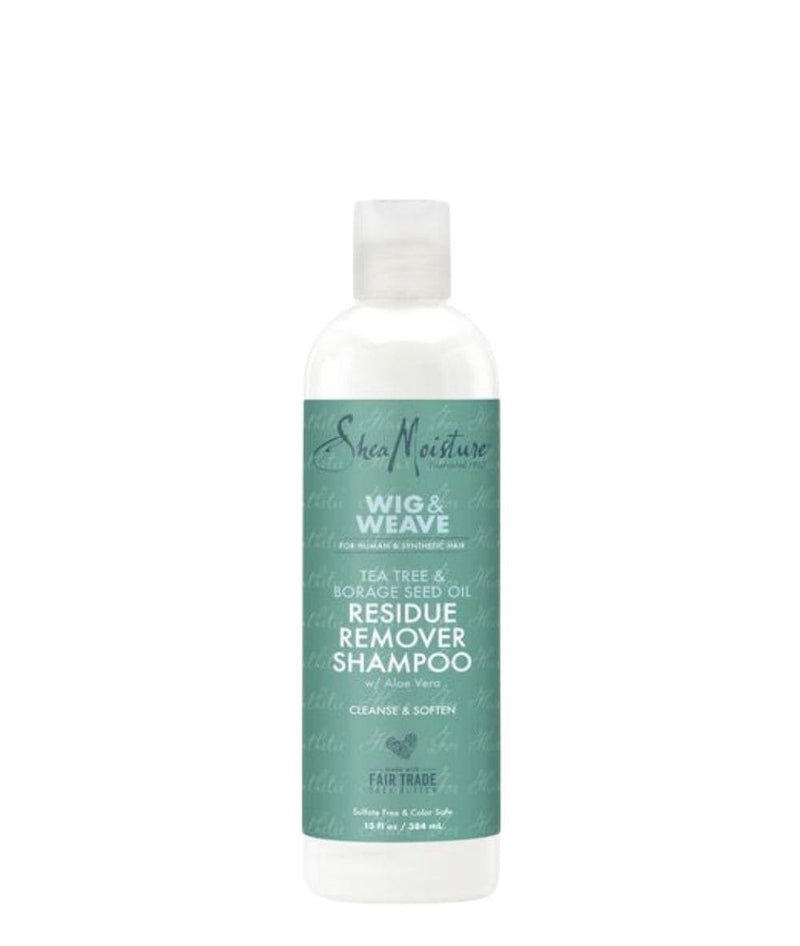 SheaMoisture Wig&Weave Tea Tree&Borage Seed Oil Residue Remover Shampoo 13Oz