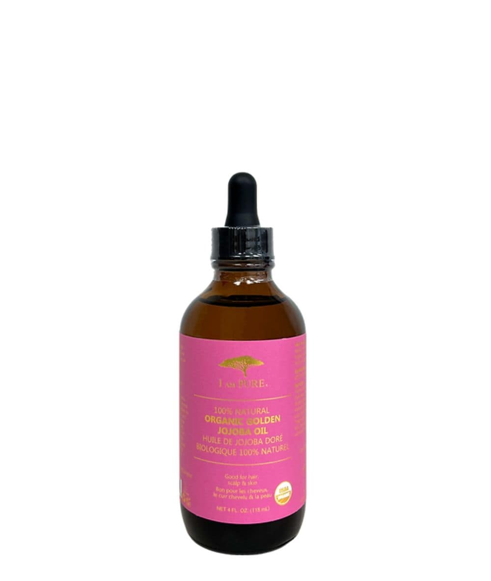 I Am Pure 100% Natural Organic Golden Jojoba Oil 4oz