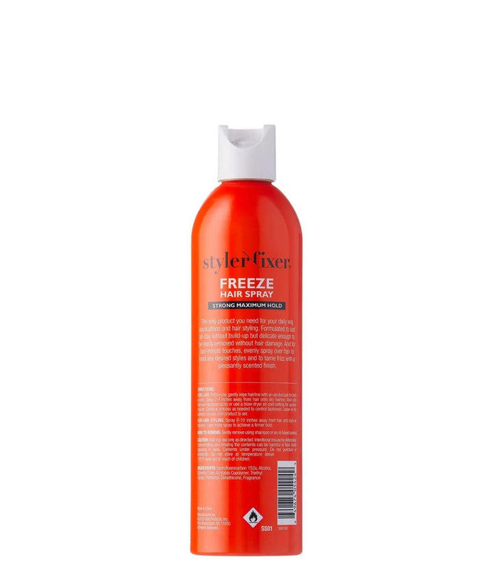 Red By Kiss Styler Fixer Freeze Hair Spray Strong Maximum Hold 11oz