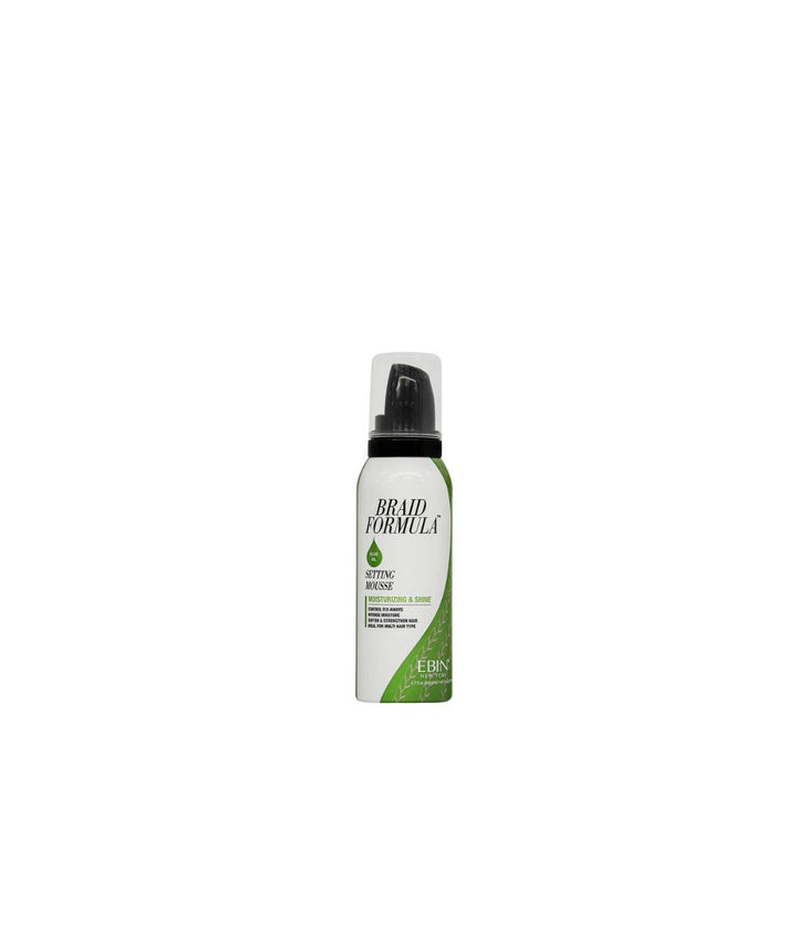 Ebin Newyork Braid Formula Setting Mousse 2.7Oz