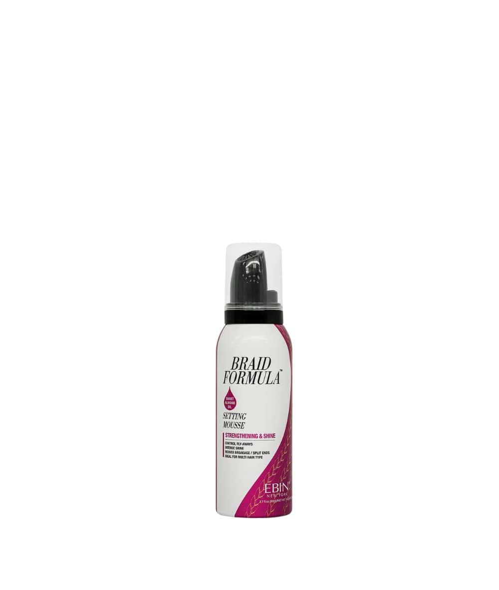 Ebin Newyork Braid Formula Setting Mousse 2.7oz | Black Hair