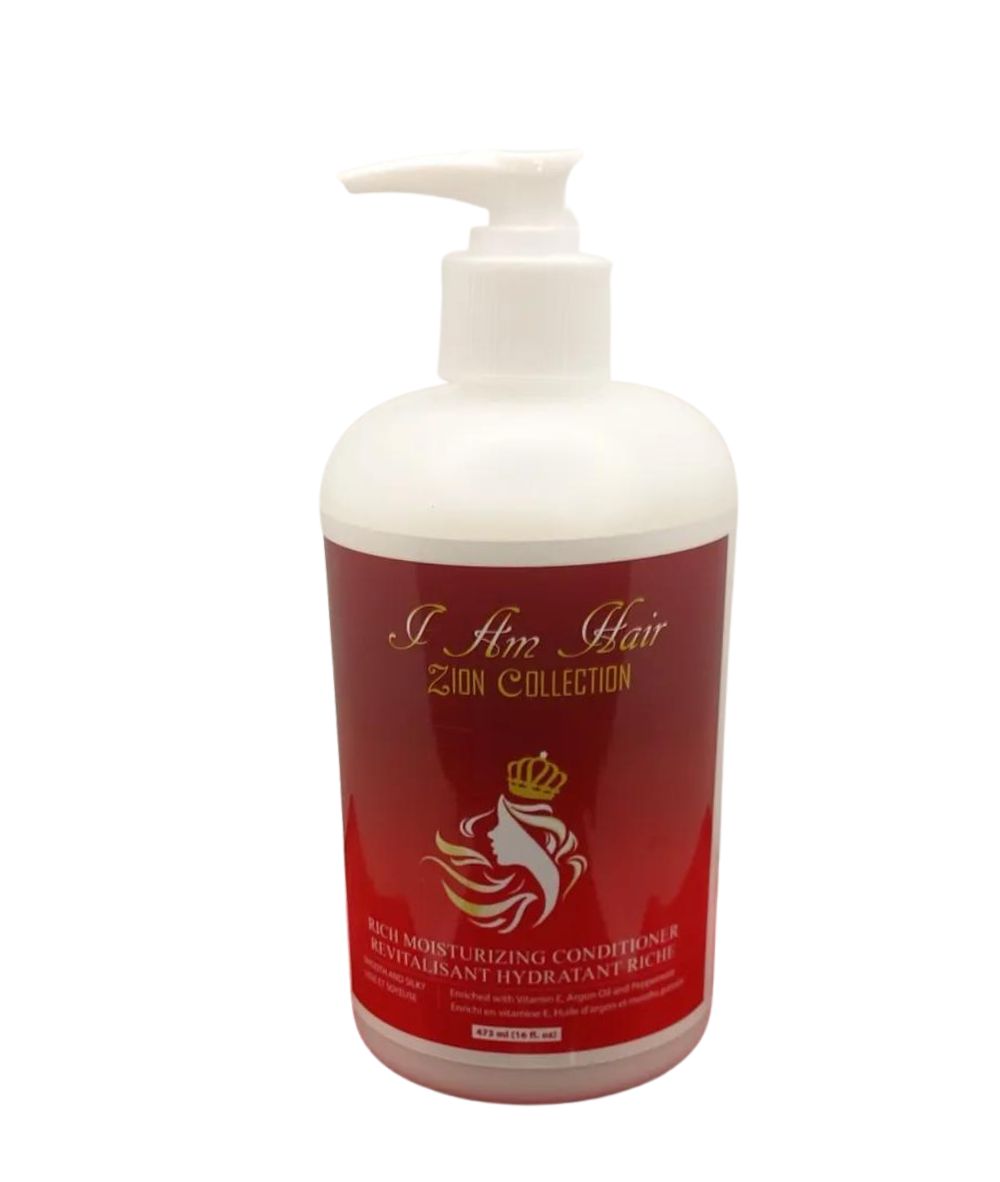 I Am Hair Rich Moisturizing Peppermint Conditioner 16Oz