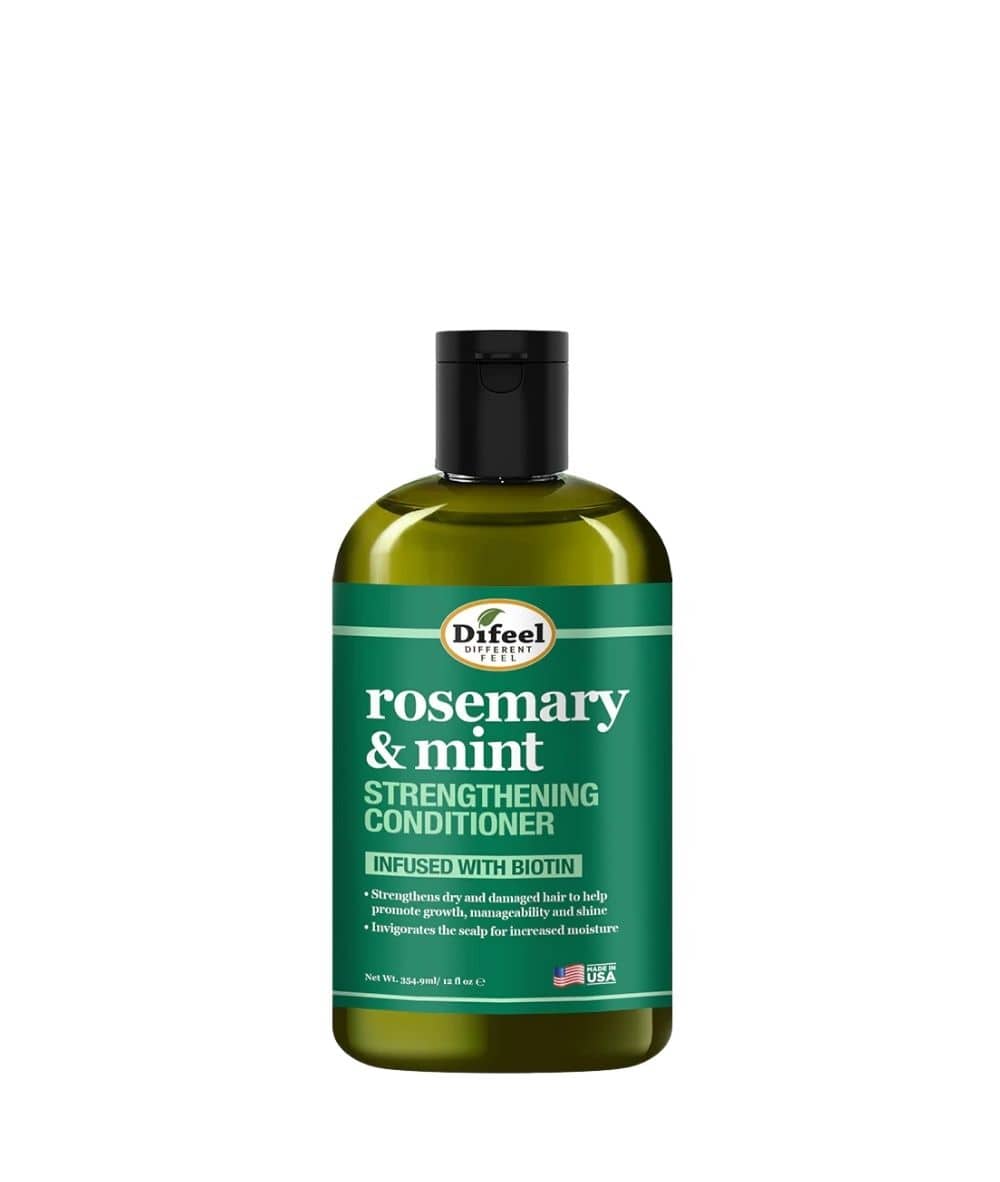 Difeel Rosemary & Mint Strengthening Conditioner 12oz, Hair Care - Cloré Beauty