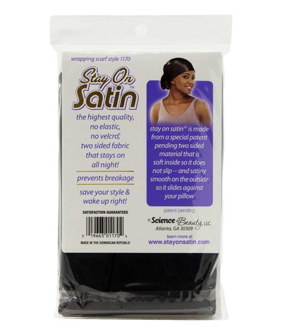 Stay On Satin Wrapping Scarf Style #1170