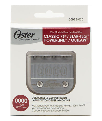 Oster Blade 0000 [1/100In, 0.25mm] #76918-016