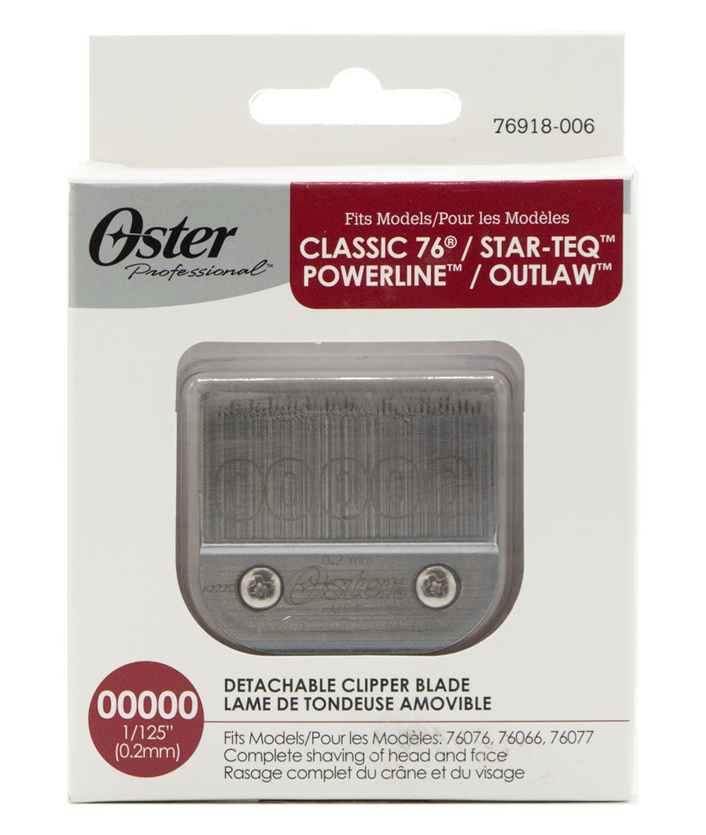 Oster Blade 00000 [1/125In, 0.2mm] #76918-006, HAIR STYLING TOOLS - Cloré Beauty