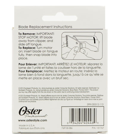 Oster Blade 1 [3/32In, 2.4mm] #76918-086