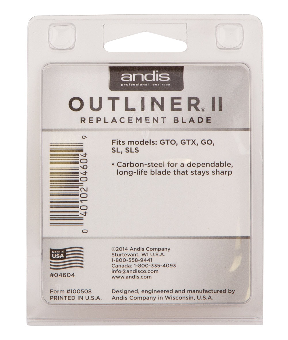 Andis Outliner Ii Replacement Blade #04604