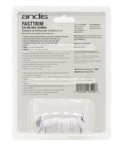 Andis Fasttrim Ear And Nose Trimmer #13540