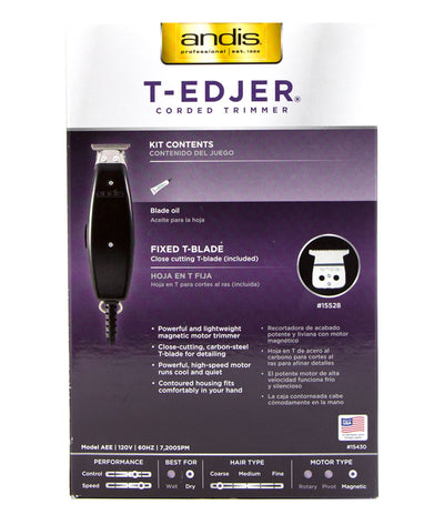 Andis T-Edjer Corded Trimmer #395025