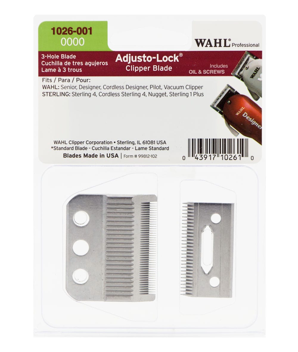 Wahl Adjusto-Lock Clipper Blade [0000] #1026-001