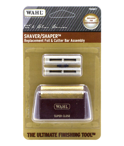 Whal 5 Star Series Shaver/Shaper Replacement Foil And Cutter Bar Assembly [Super Close] #7031-100