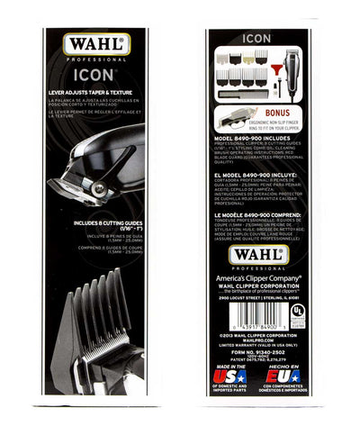 Wahl Icon [Ultra Powerfull Full Size Clipper] #8490-900