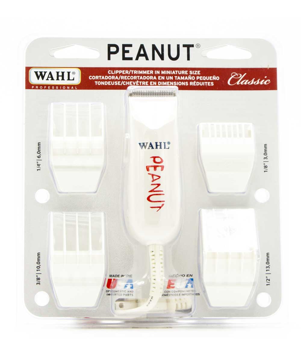 Wahl Peanut Clipper/Trimmer In Miniature Size [White] #8685, HAIR STYLING TOOLS - Cloré Beauty