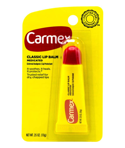 Carmex Tube Classic Lip Balm Medicated 0.35 oz