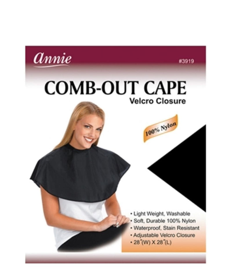 Annie Comb-Out Cape Velcro Closure 