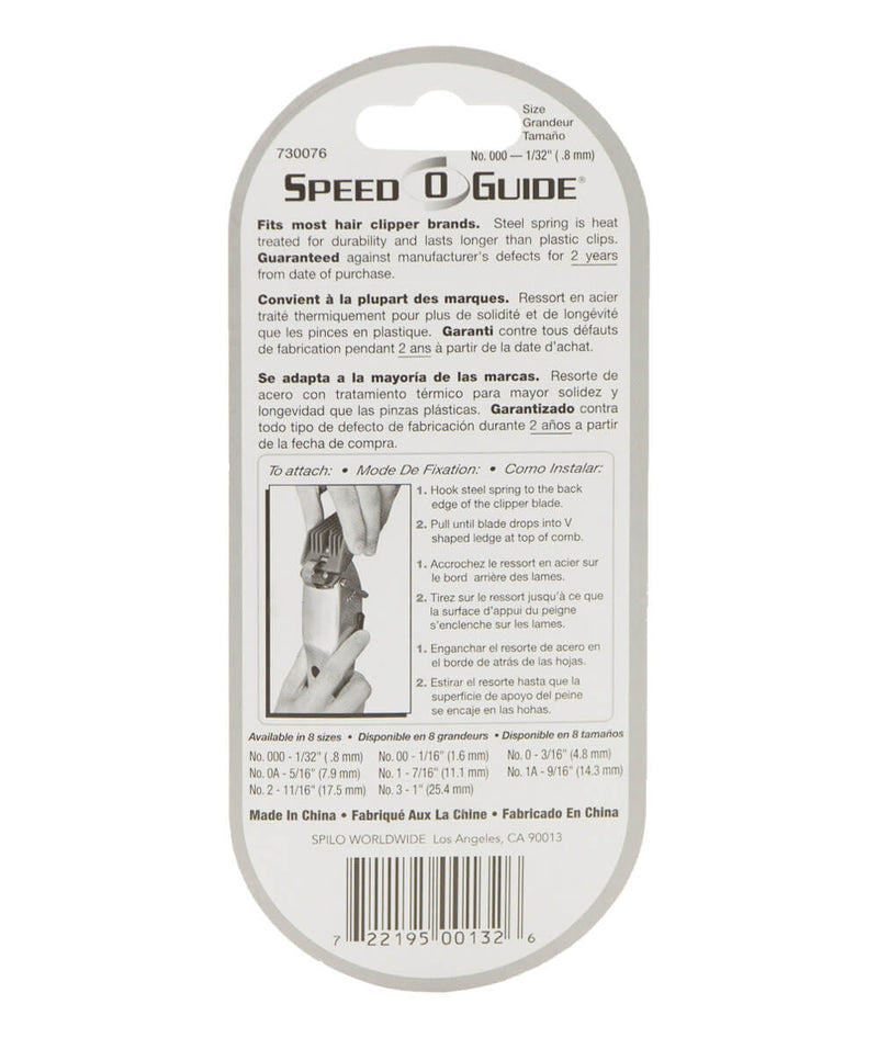 Speed O Guide No.000-1/32In(.8mm) Spg0132