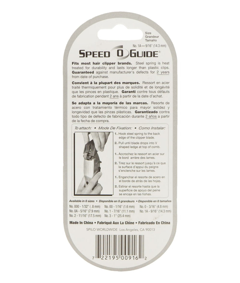 Speed O Guide No.1A-9/16In(14.3mm) Spg0916