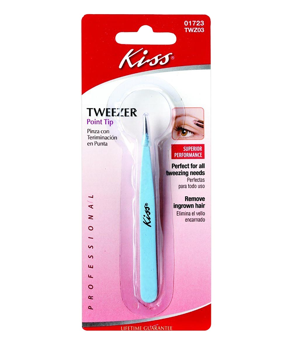 Kiss Tweezer Point Tip #Twz03, COSMETICS MAKEUP - Cloré Beauty