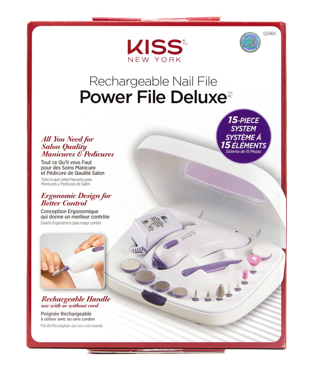 Kiss New York Power File Deluxe #02464, COSMETICS MAKEUP - Cloré Beauty