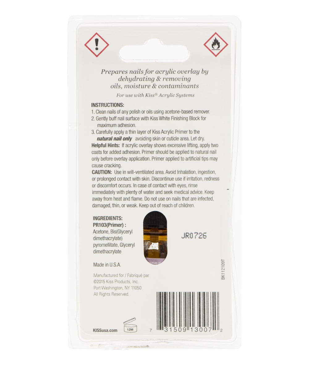 Kiss Acrylic Primer #BK112, COSMETICS MAKEUP - Cloré Beauty