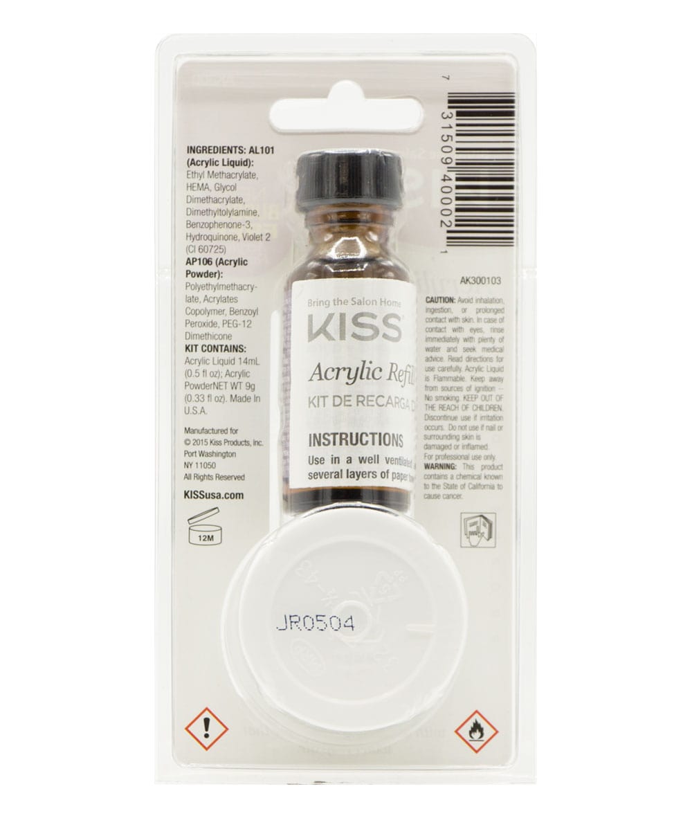 Kiss Acrylic Refill Kit #Ak300