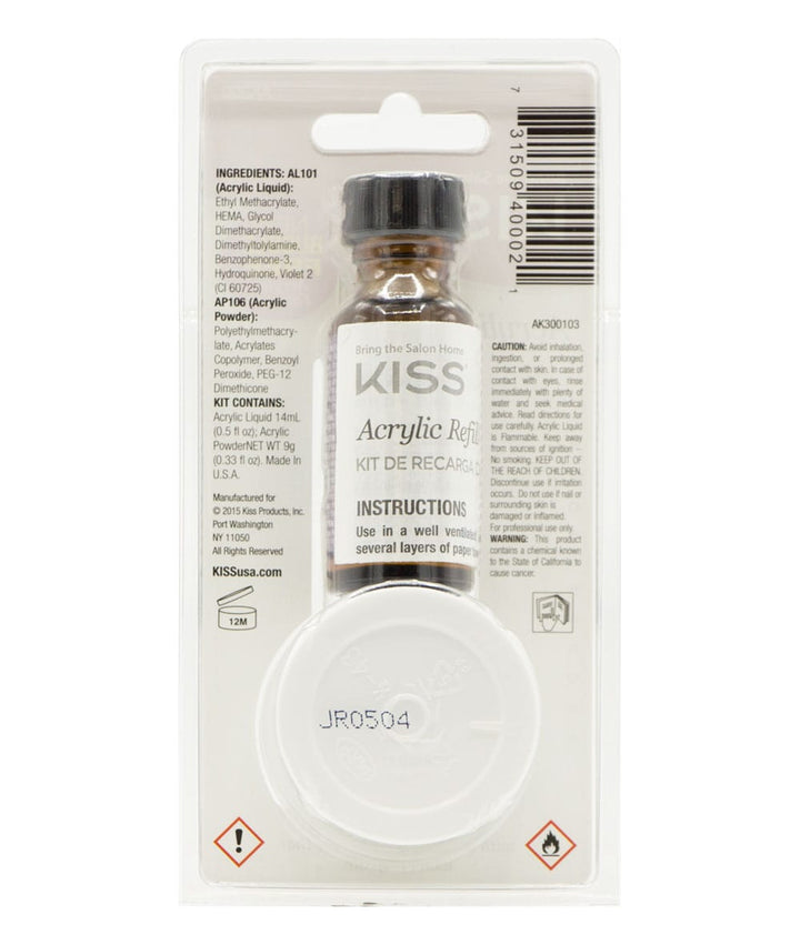 Kiss Acrylic Refill Kit #Ak300