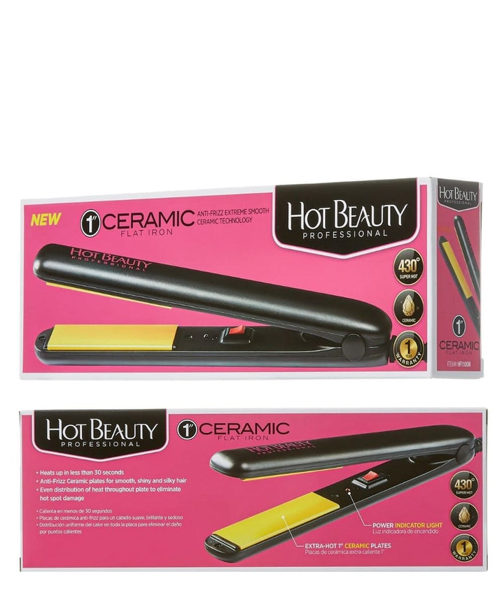 Hot Beauty Ceramic Flat Iron