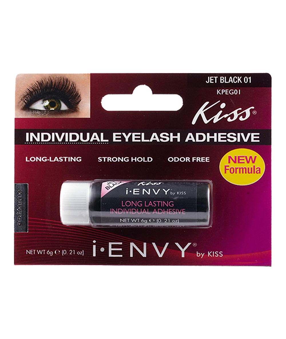 I-Envy Individual Eyelash Adhesive Jet Black 7 G #Kpeg01, COSMETICS MAKEUP - Cloré Beauty