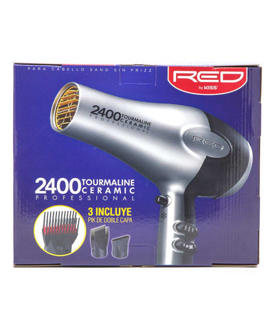 Red By Kiss 2400 Tourmaline Ceramic Blow Dryer #Bd05