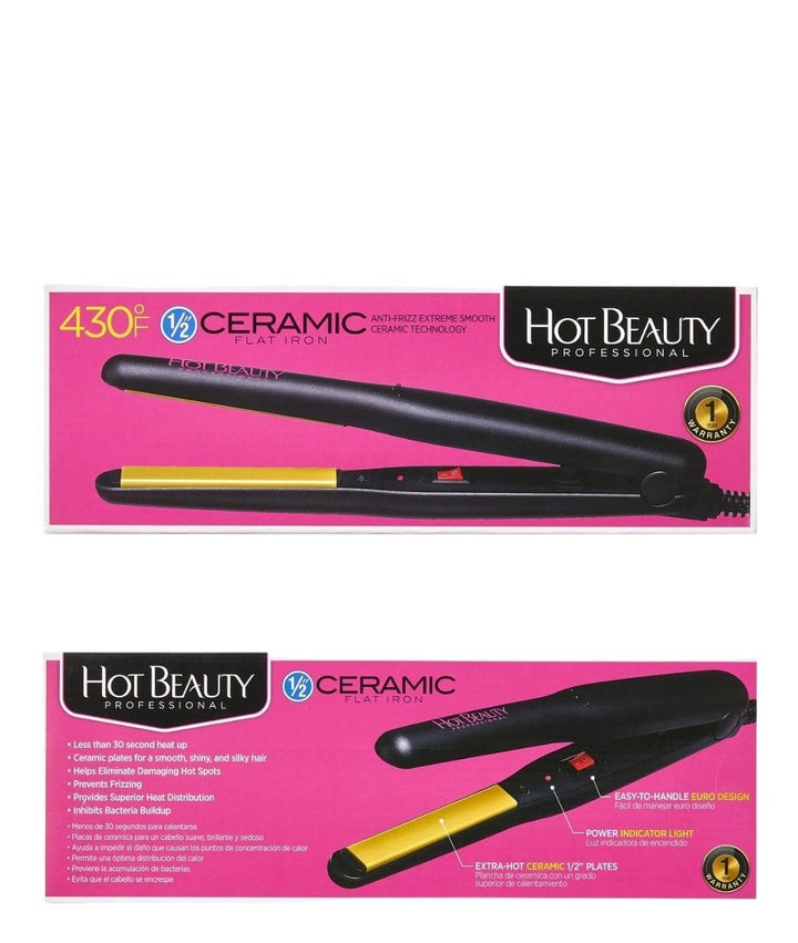 Hot Beauty Ceramic Flat Iron