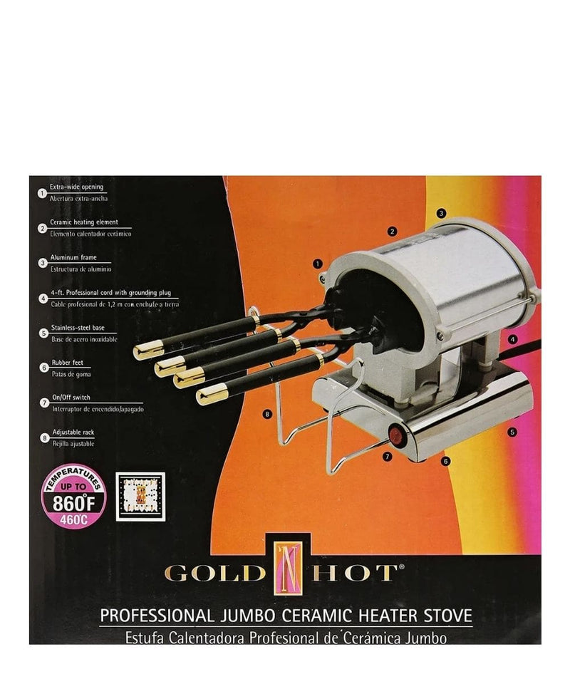 Gold N Hot Jumbo Ceramic Heater Stove 