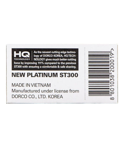 Dorco Stainless Blade New Platnium [Double Side-10 PCS] #St30
