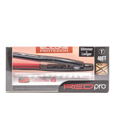 Red Pro Silicone Protexion Flat Iron 460F #Fips